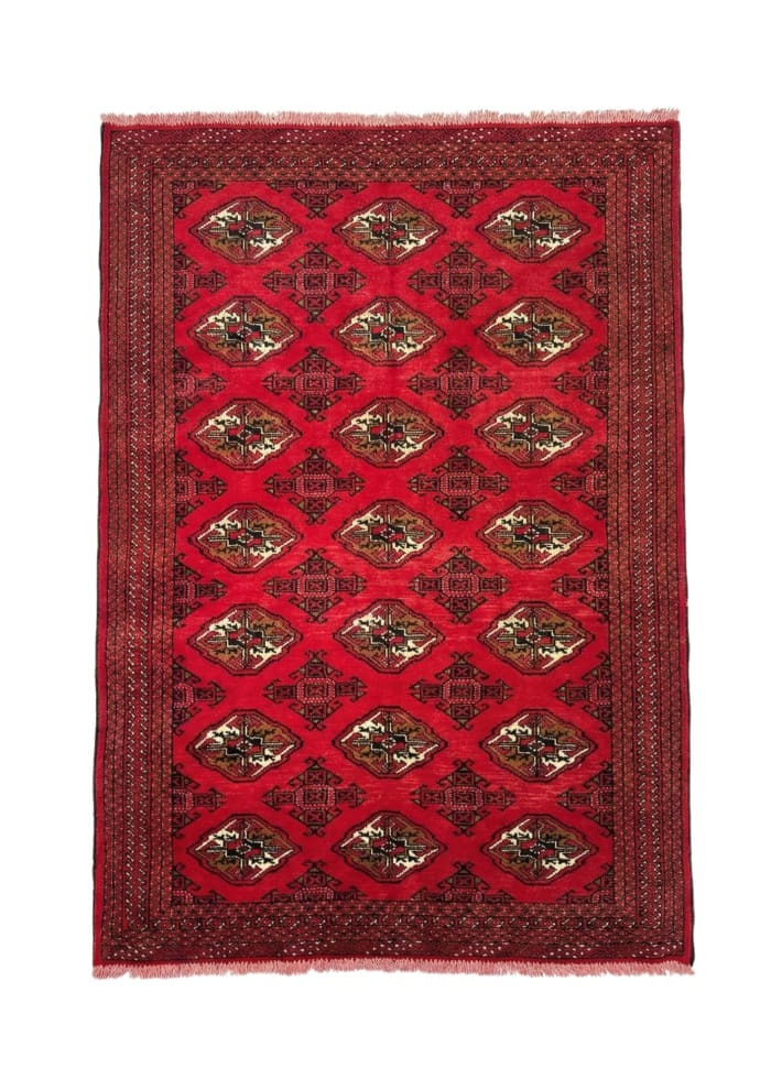 Turkmen Tekke Bokhara, tribal rug, 122x183 cm, Wool