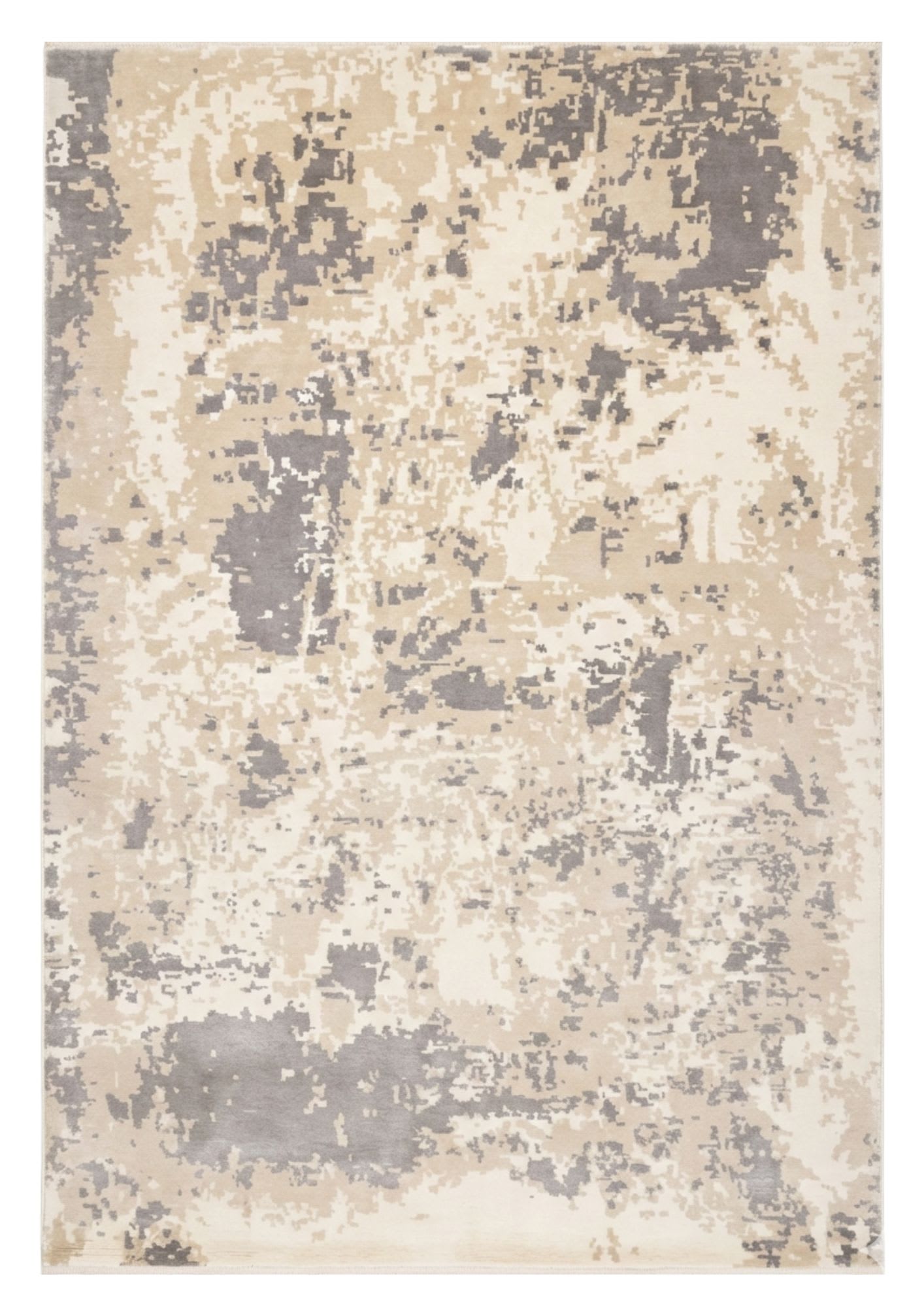 Abstract Erosion Rug, Pure Silk, 2x3 m, Nasim Carpets Malaysia — view 1