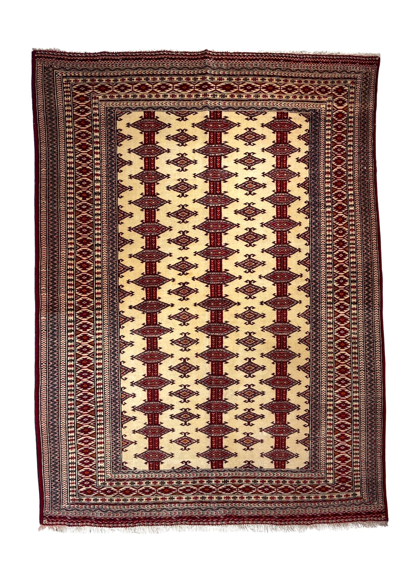 Turkmen Balochi, Wool, 0.9x1.5 m, Nasim Carpets Malaysia — view 1