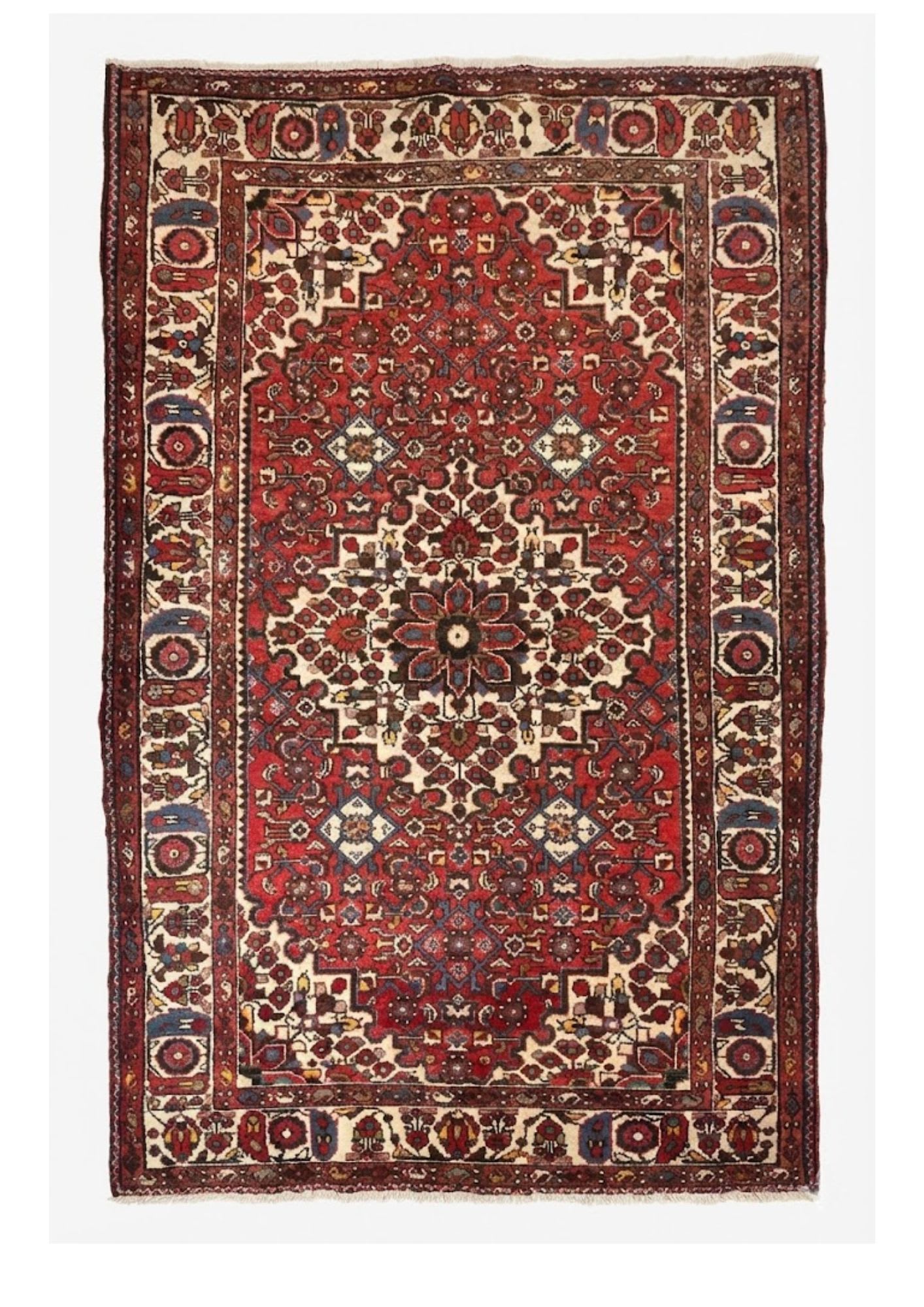 Hamadan Classic Medallion, Wool, 1.5x2.5 m, Nasim Carpets Malaysia — view 1