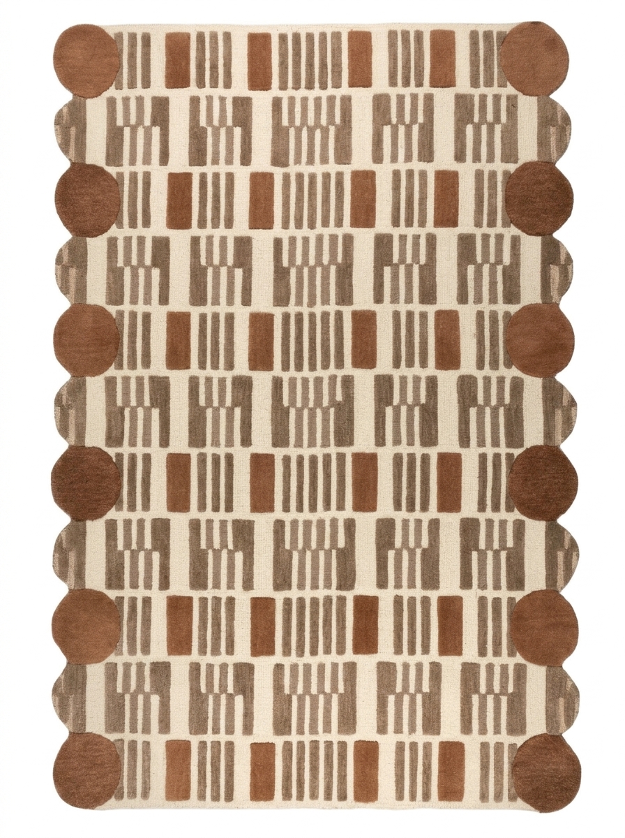 Abacus, custom rug, Original style, Original shape, Wool, 200 × 300 cm, Nasim Carpets Malaysia