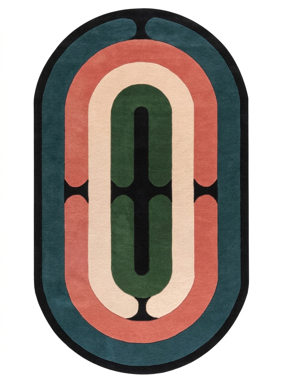 Capsule, custom rug, Original style, Original shape, Wool, 200 × 300 cm, Nasim Carpets Malaysia