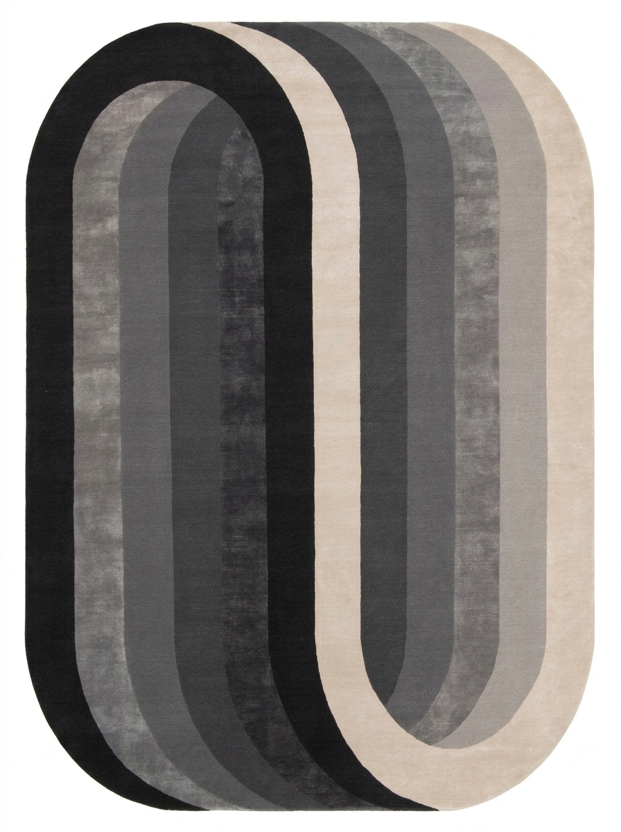 Arcade, custom rug, Original style, Original shape, Wool, 200 × 300 cm, Nasim Carpets Malaysia