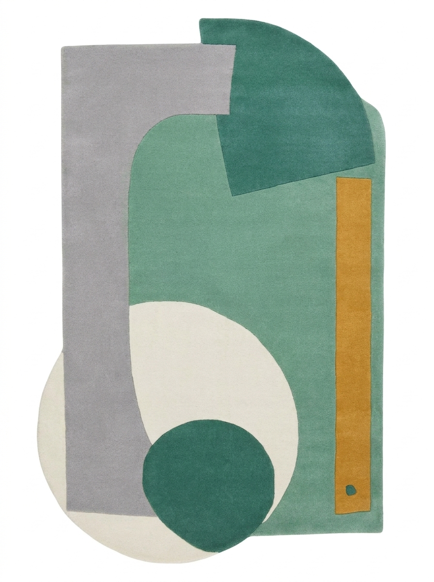 Playground, custom rug, Original style, Original shape, Wool, 200 × 300 cm, Nasim Carpets Malaysia