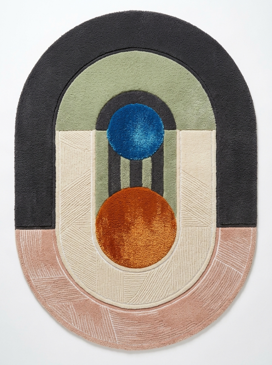 Portal, custom rug, Original style, Original shape, Wool, 200 × 300 cm, Nasim Carpets Malaysia
