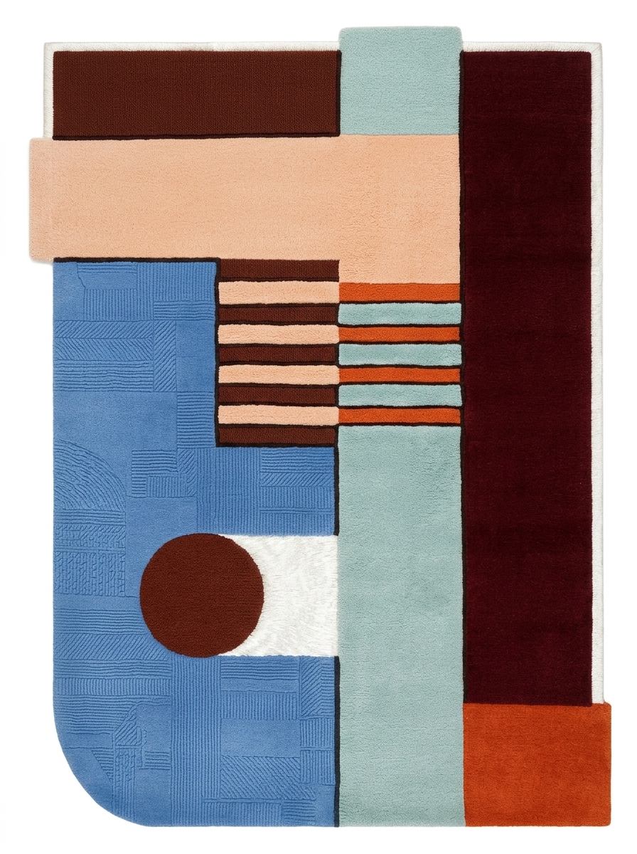 Atelier, custom rug, Original style, Original shape, Wool, 200 × 300 cm, Nasim Carpets Malaysia