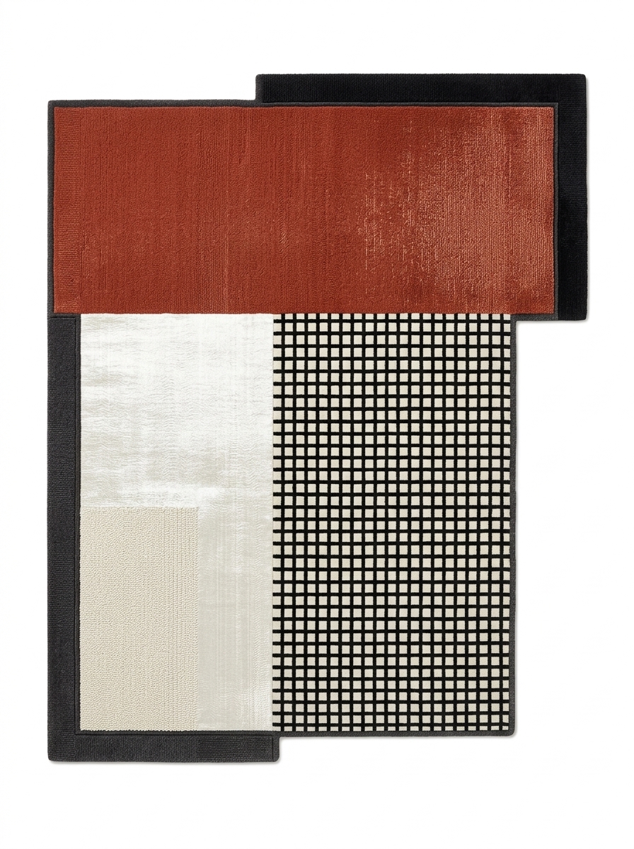 Offset, custom rug, Original style, Original shape, Wool, 200 × 300 cm, Nasim Carpets Malaysia
