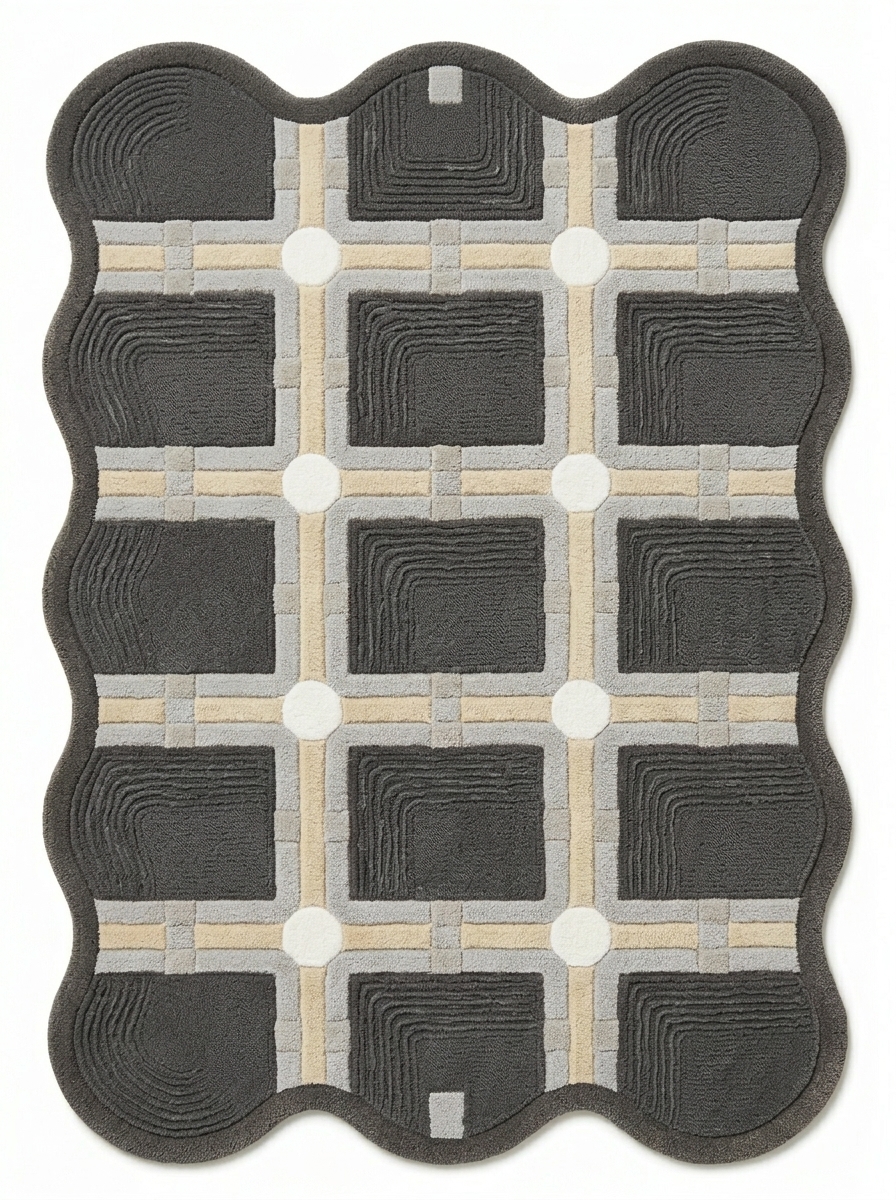 Lattice Garden, custom rug, 200 × 300 cm, Nasim Carpets Malaysia