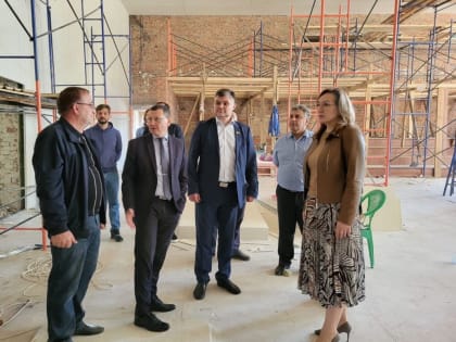 Ремонт Дома культуры в Кагальницком районе: депутаты контролируют ход работ