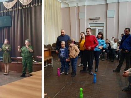 Клуб «Папа особого ребёнка» прошёл игровой курс «Молодого бойца»