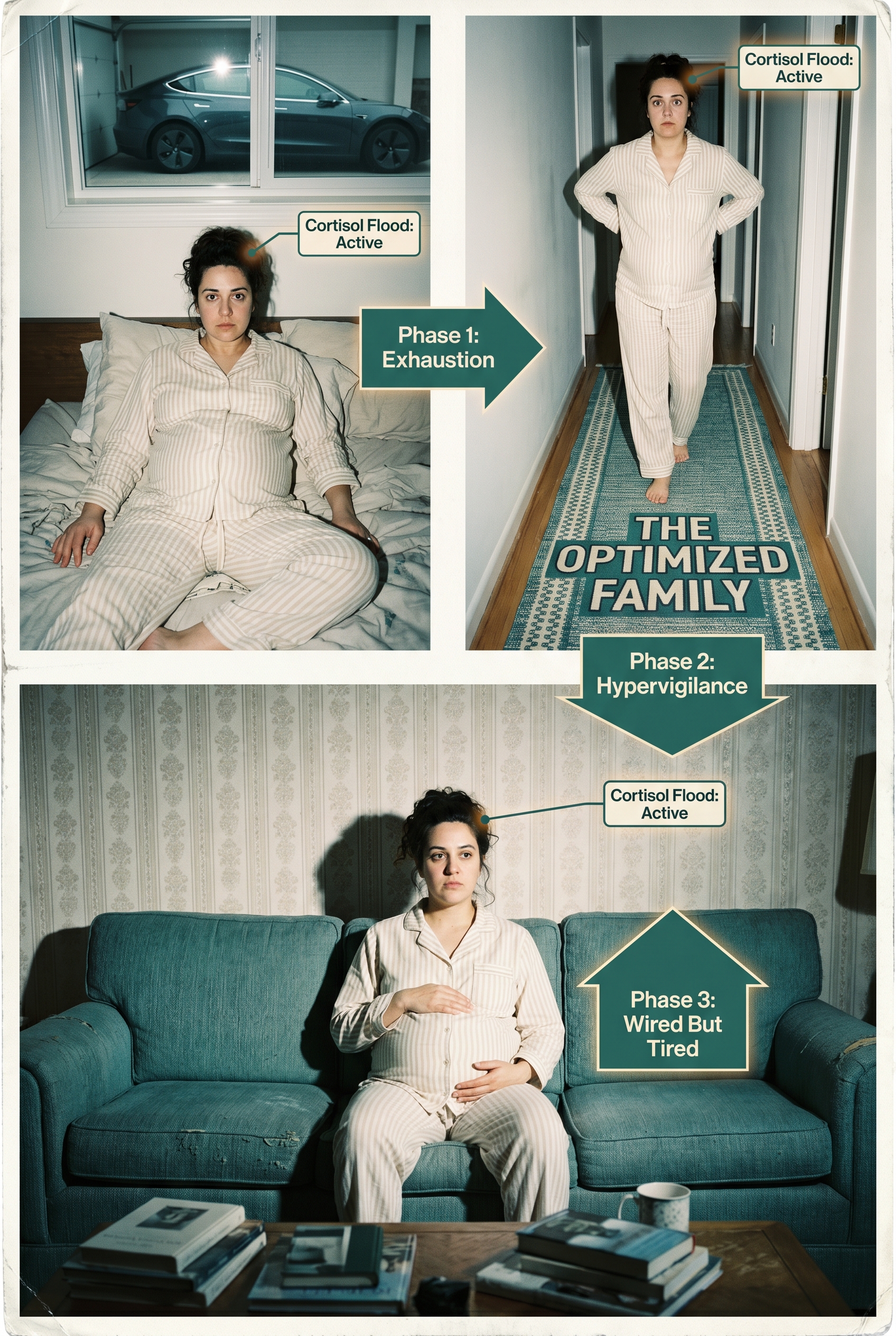 Wired and Tired: Surviving Third Trimester Cortisol Surges - Biomechanics