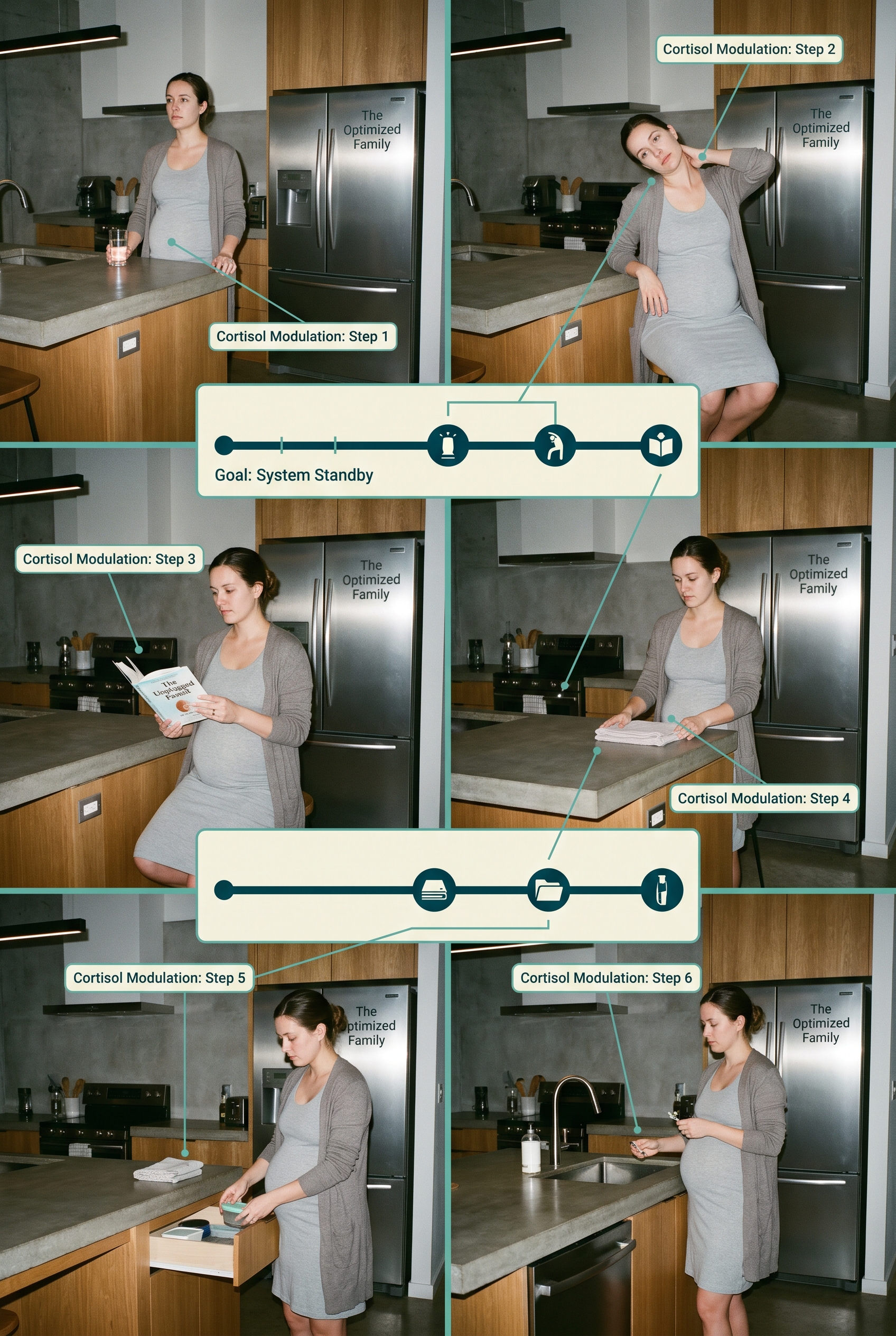 Wired and Tired: Surviving Third Trimester Cortisol Surges - Comparison