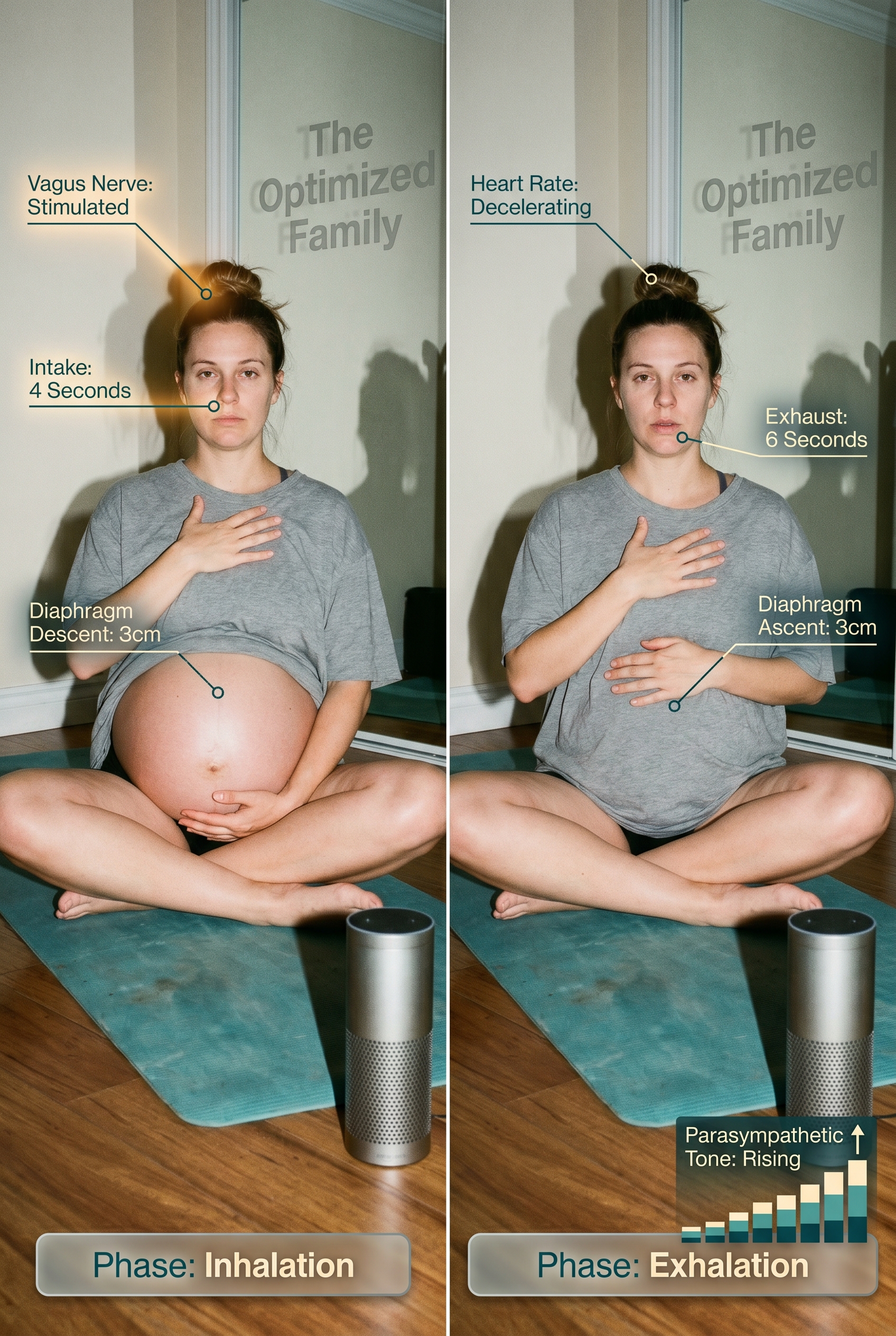 Surviving Third Trimester Anxiety: How Yoga and Mindfulness Help - Technique