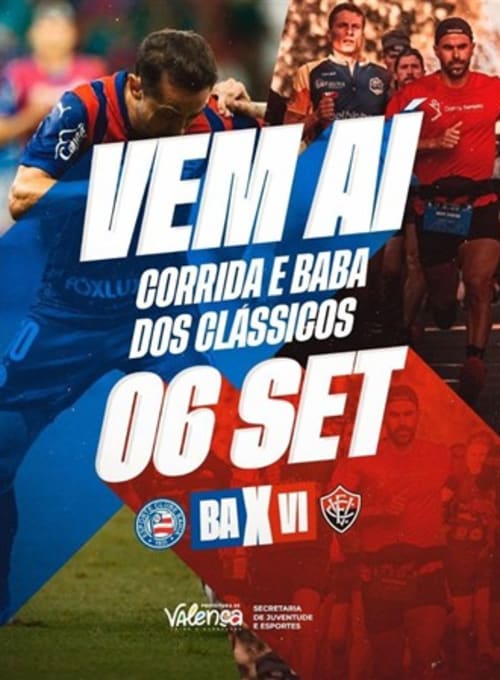 Corrida e Baba dos Clássicos acontecem neste domingo em Valença
