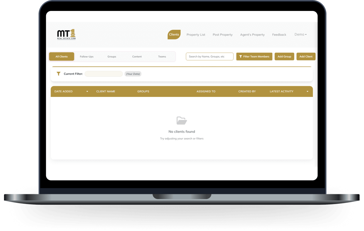 MT One Dashboard