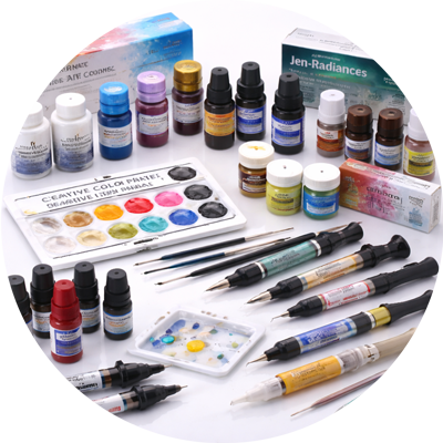 composite stains and resins