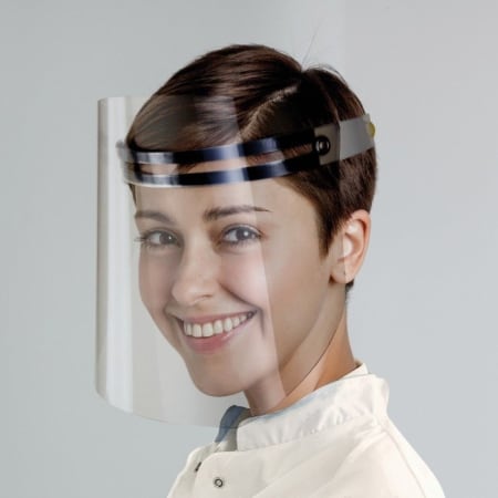 Щиток захисний, прозорий(і), для техніків, товщ. 0.5мм, 1шт (Джендентал-Україна)