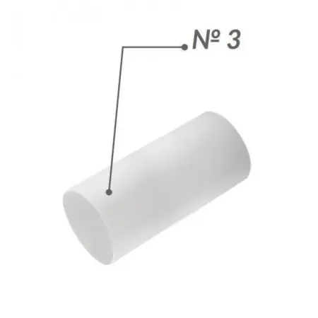 Jen-Fiber Bulk (Джен-Файбер Балк), 6шт/пак форма: № 3; розм.= 1.8х30 мм - Скловолоконні балки (скловолокно) (Джендентал-Україна)