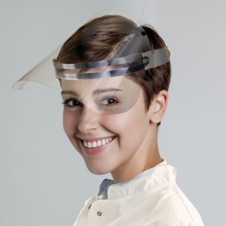 Щиток захисний, прозорий(і), для медпрацівників, товщ. 0.75мм, 1шт (Джендентал Україна)