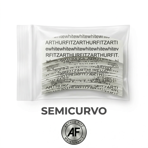 Arthur Fitz White Pack 36 Cintas Semicurva 