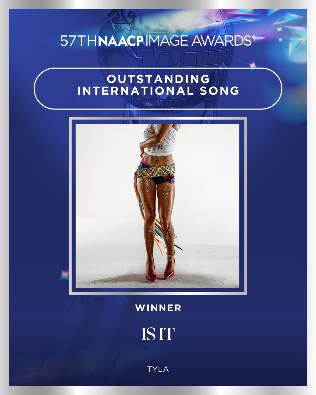 Tyla wins NAACP image awards