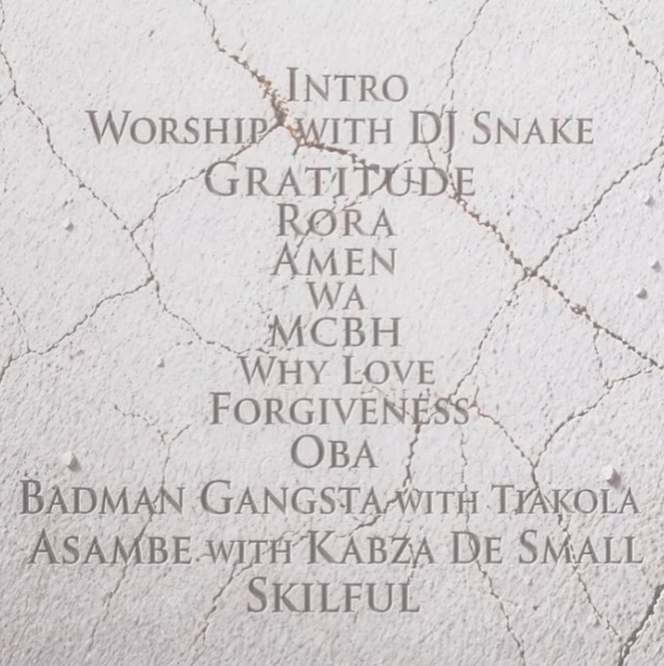 M$NEY Tracklist