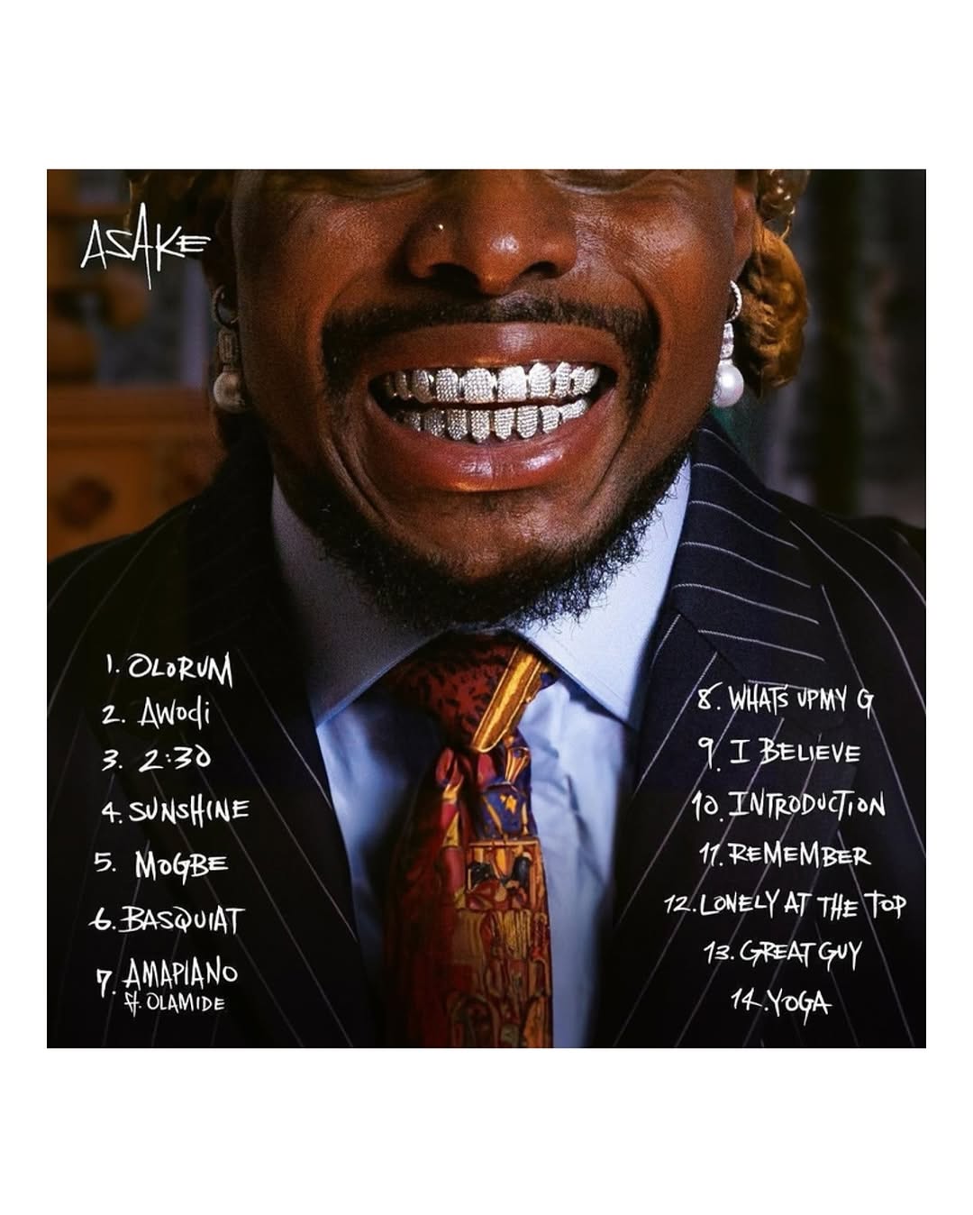 Work of art album tracklist
