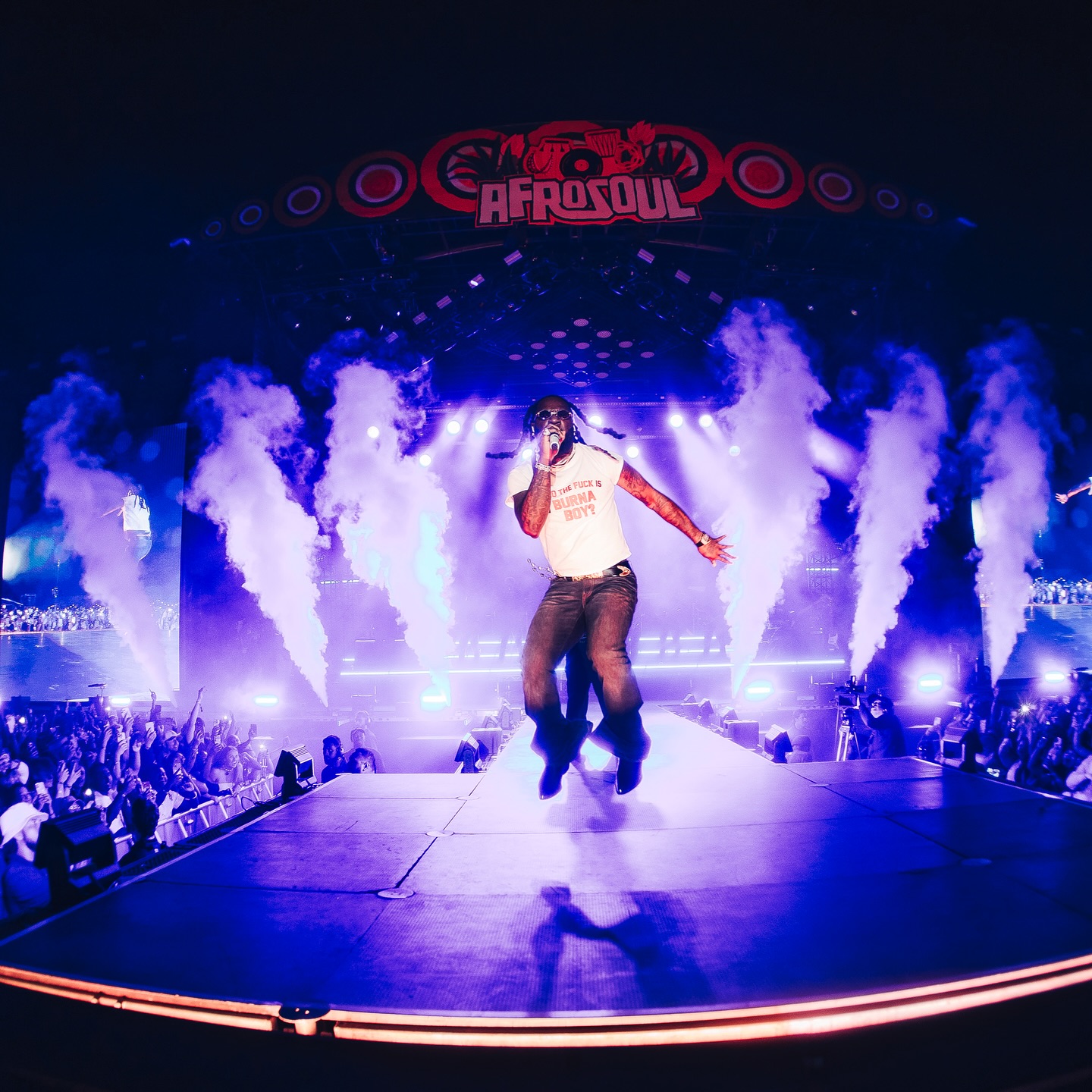 Burna Boy at Afrosoul 2025