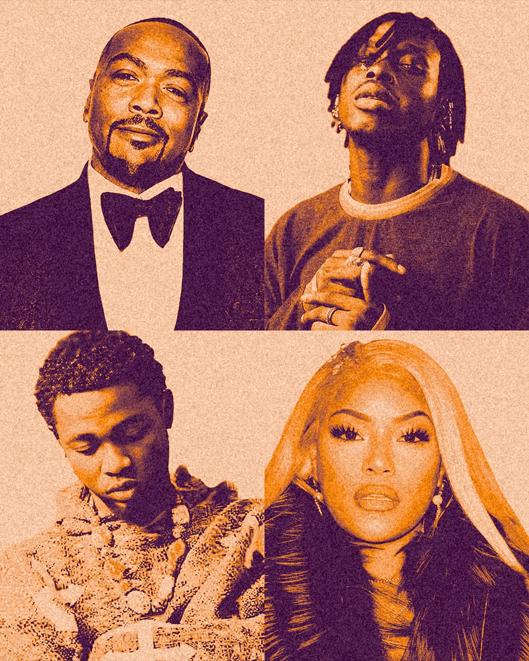 The artists on the line-up