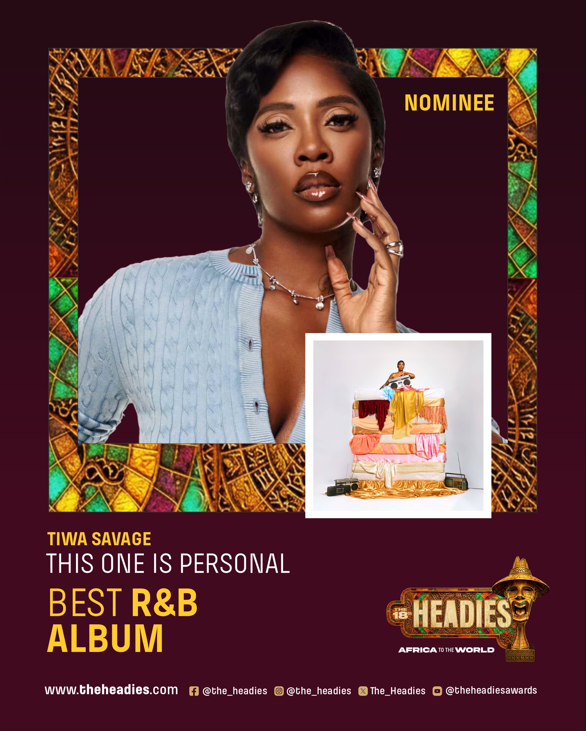Best R&B album (Tiwa Savage)