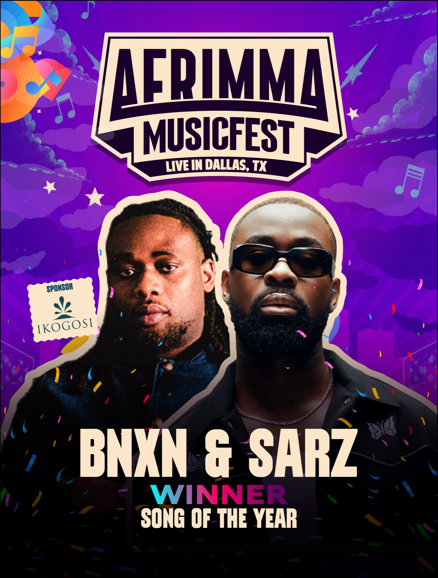 BNXN and SARZ' win