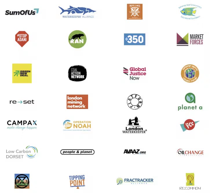 List of partners and their logos