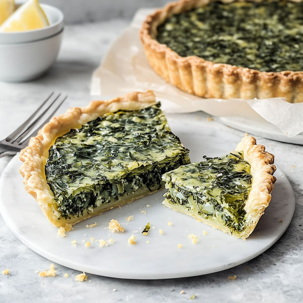 Swiss Chard Spanakopita Tart: Flaky and Flavorful Delight
