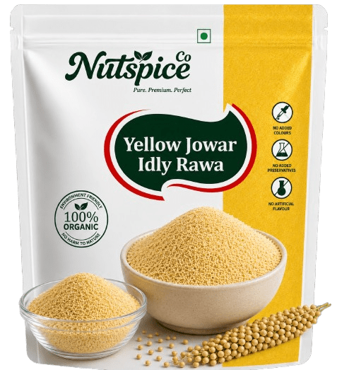 Yellow Jowar Idly Ravva