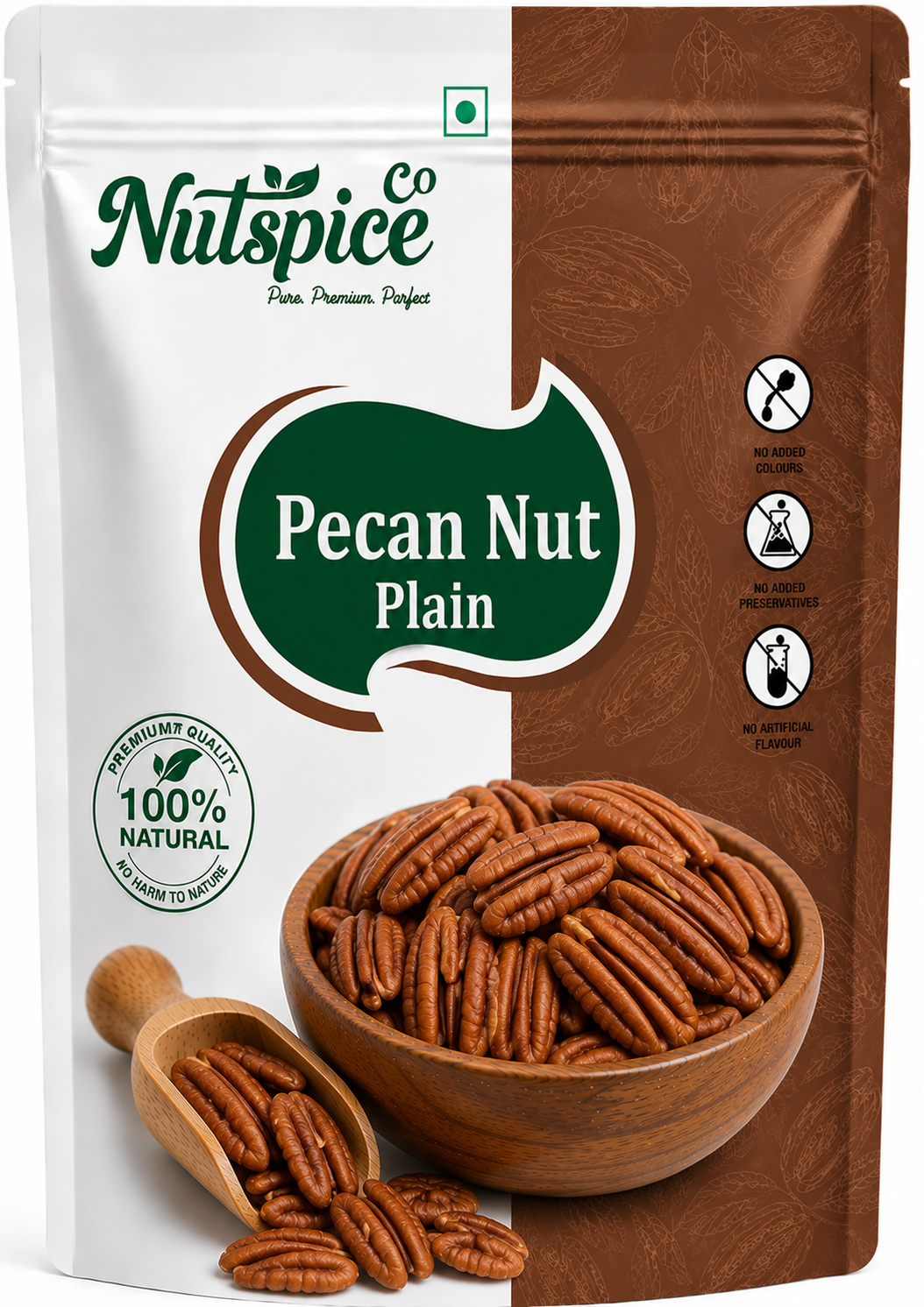Pecan nut Plain