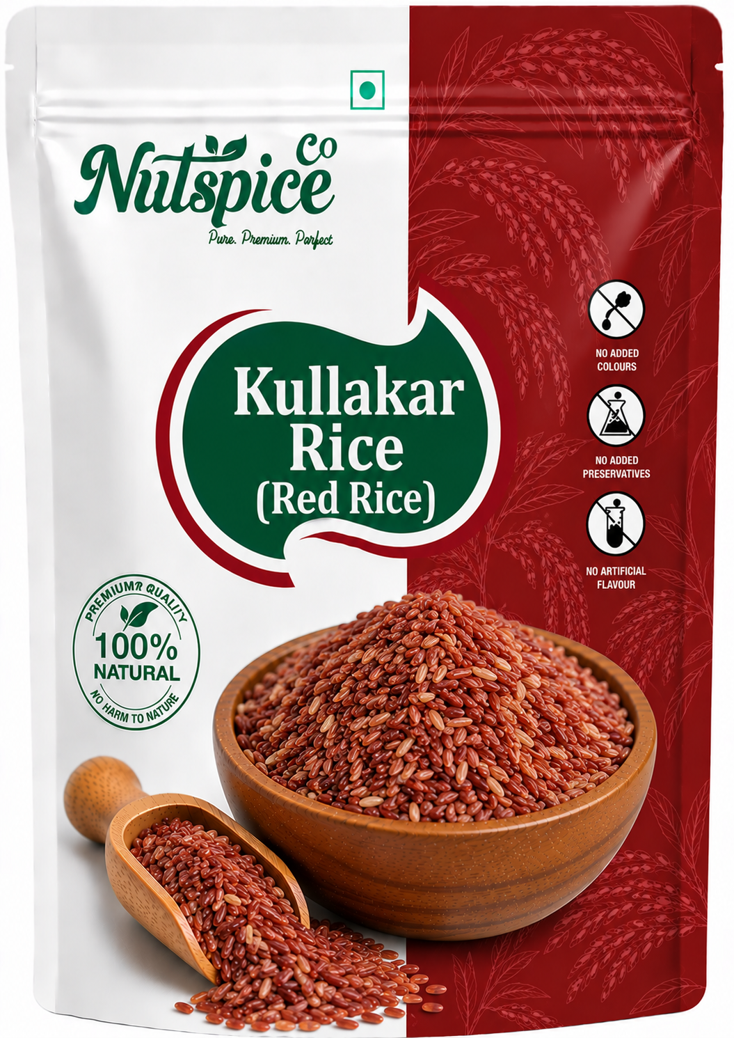 Kullakar Rice (Red Rice)