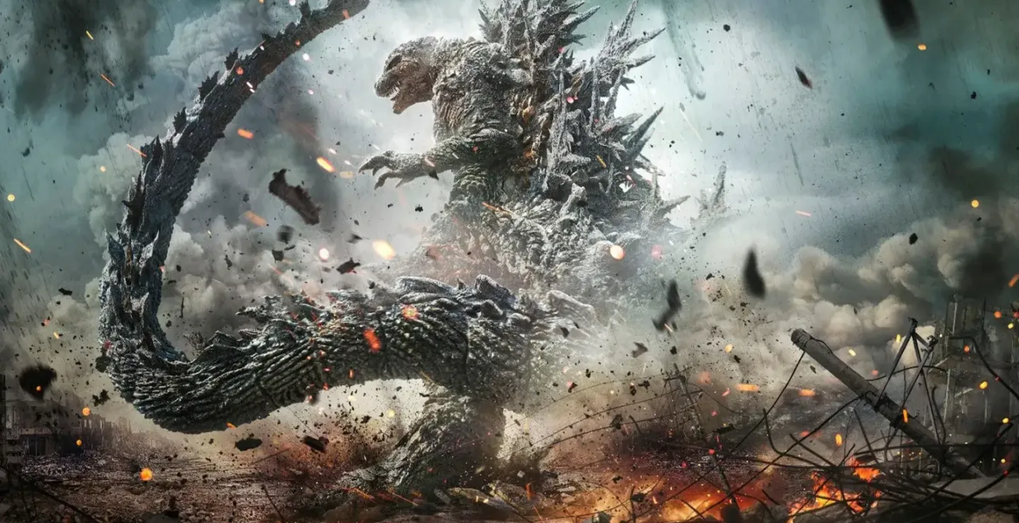 Imagen de la película Godzilla: Minus One, dirigida por Takashi Yamazaki en 2023.
