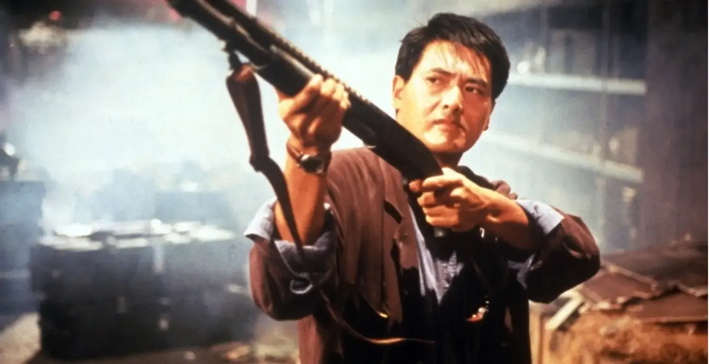 Imagen de la película Hard Boiled, dirigida por John Woo en 1992.