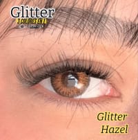Innova Look Glitter avellana — primer plano del ojo