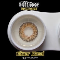Innova Look Glitter avellana — lente individual