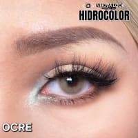 Hidrocolor ocre — ojo modelo