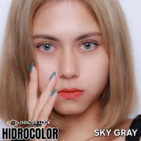Hidrocolor sky gray — modelo rostro