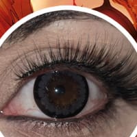 Pupilentes Innova Look Ojo de Muñeca circle gray primer plano del ojo