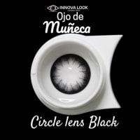 Innova Look Ojo de Muñeca circle black lente