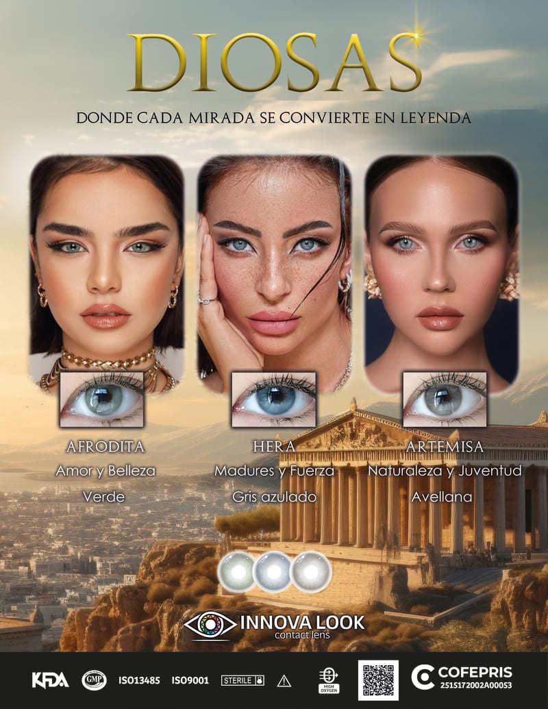 Poster Innova Look Diosas — colores disponibles