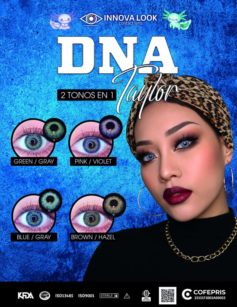 Poster Innova Look DNA Taylor — colores disponibles