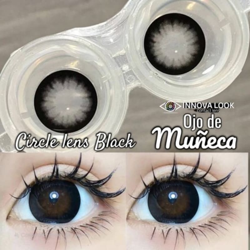 Innova Look Ojo de Muñeca circle black ojo
