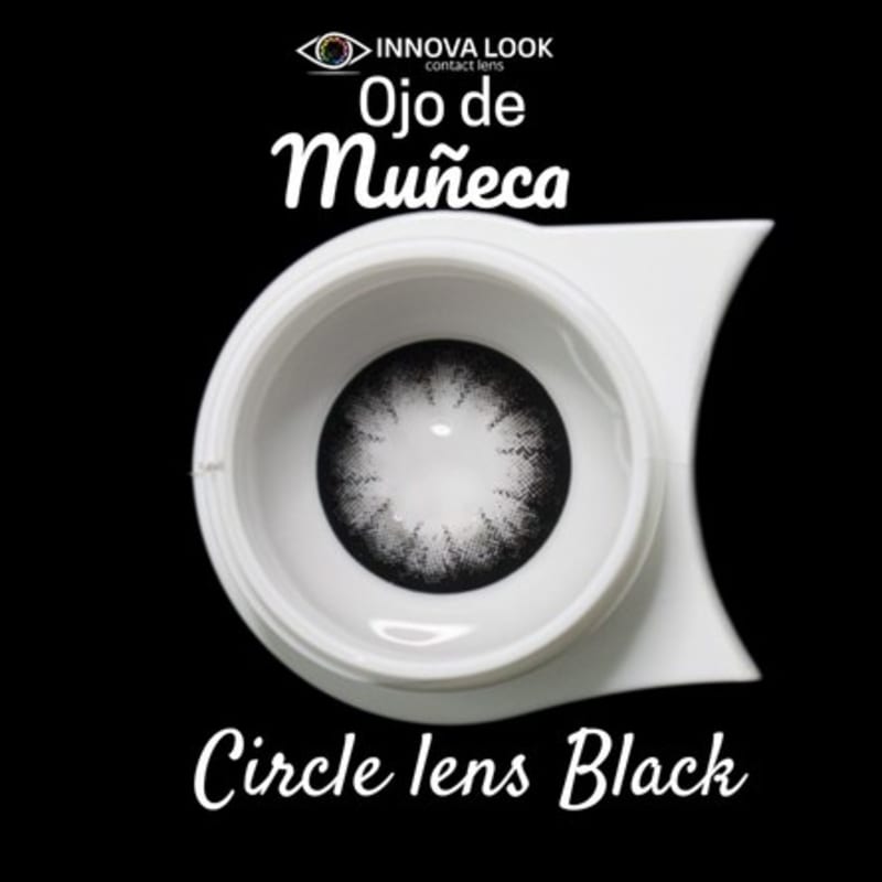 Innova Look Ojo de Muñeca circle black lente