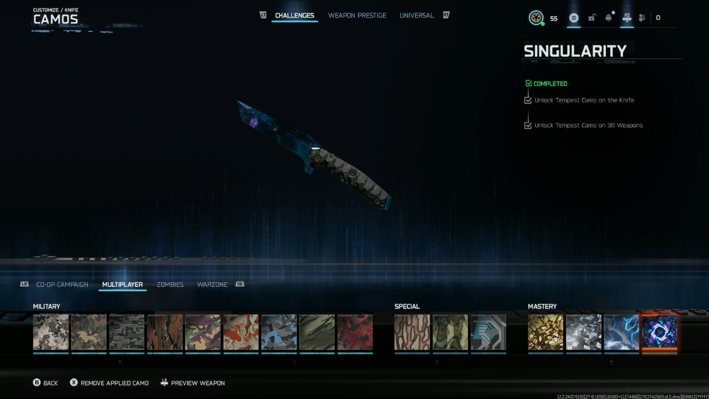 BLACK OPS 7 ALL 30 WEAPONS SINGULARITY | LEVEL 55