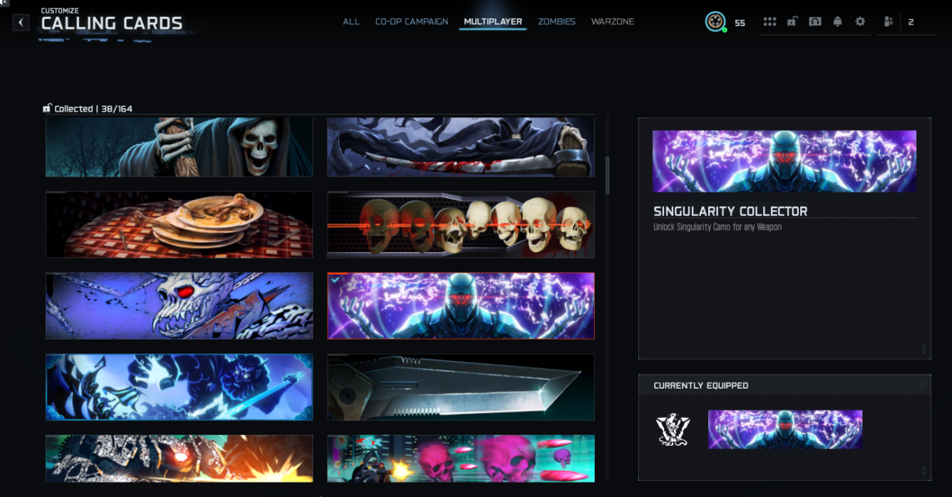 ✨Black Ops 7✨ Singularity Mastery Camo ✨Black Ops 7 Level 55 ✨PC/XBOX/PS Linkable♨️BO7✨